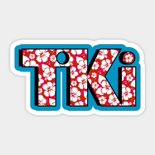 Tiki Sticker